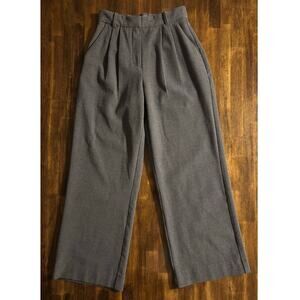 Abercrombie Women's 2 Short  / 26 x 28 Pants Curve Love Trouser Wide Leg Pleated